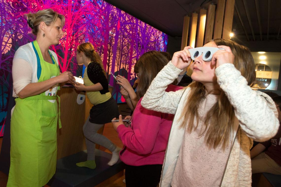 sensoriel musée thématique sens houtopia visite école famille enfants activités espace intérieur indoor - Houtopia