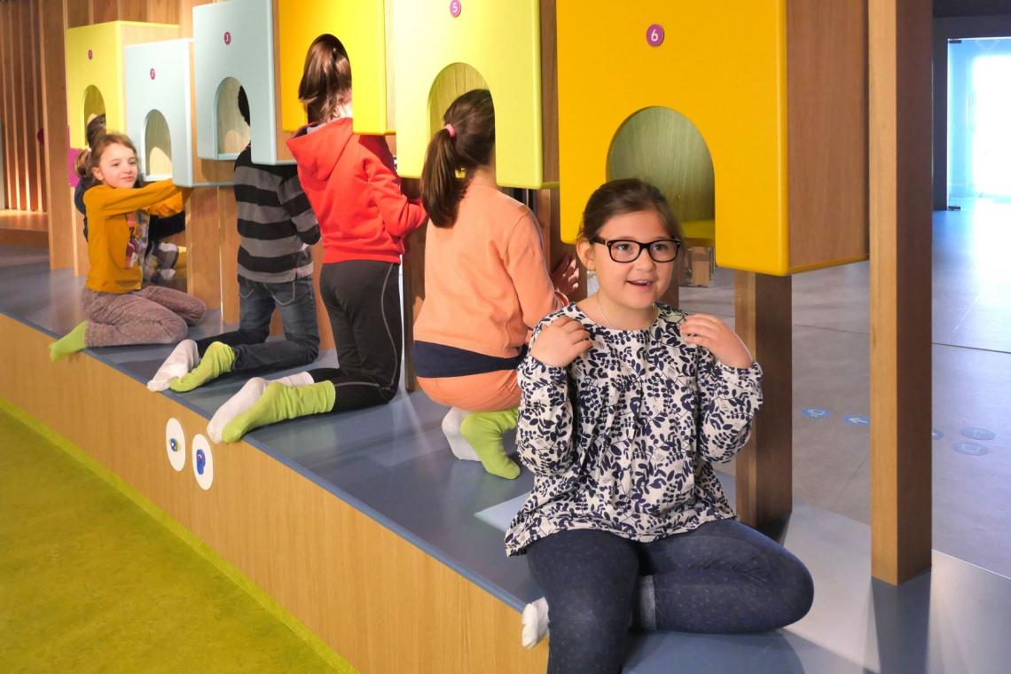 sensoriel musée thématique sens houtopia visite école famille enfants activités espace intérieur indoor - Houtopia