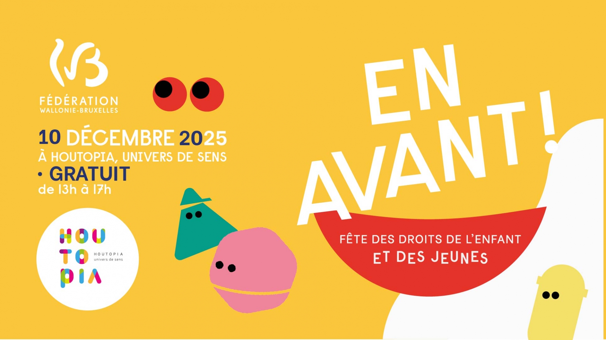 EN AVANT ! : la fête des droits de l'enfant à Houtopia !