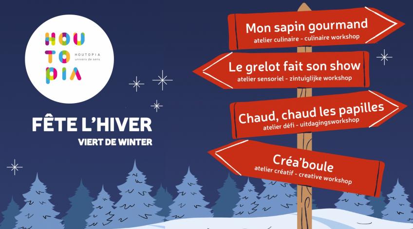 Houtopia fête l'hiver !