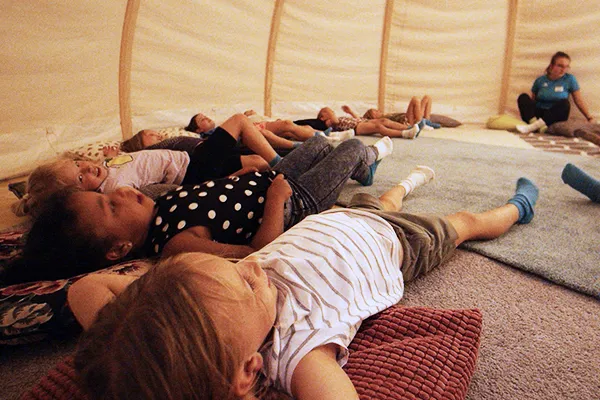 Houtopia - Besuch mit einer Gruppe